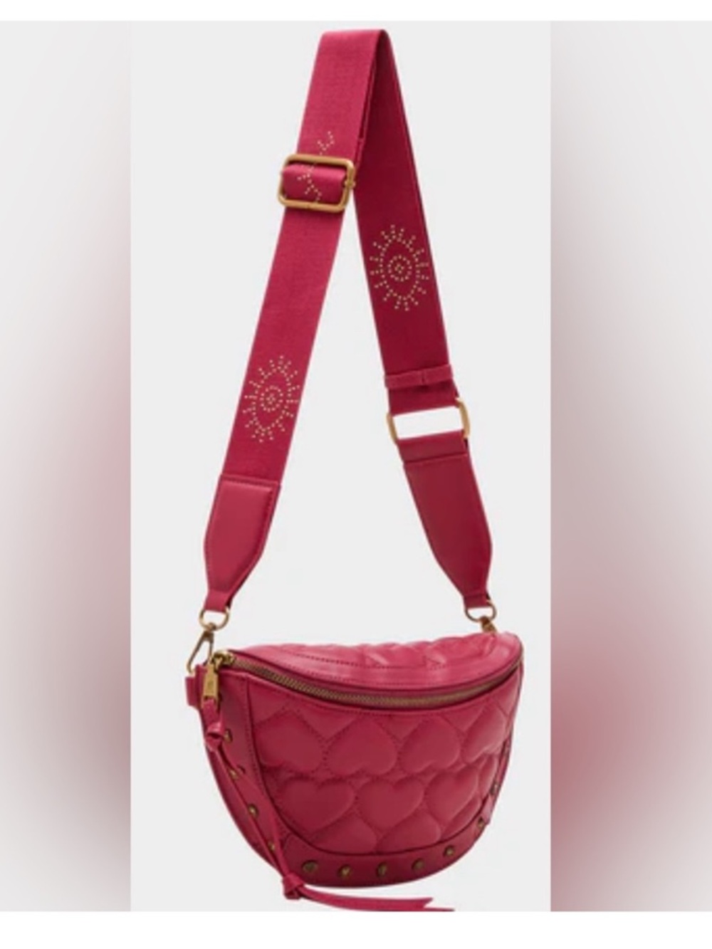 🕊️Betsey Johnson Icon Hearts Sling Bag